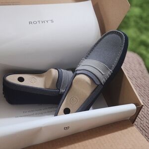 Rothy's Men's Amalfi blue drivers. NWT..size 10M